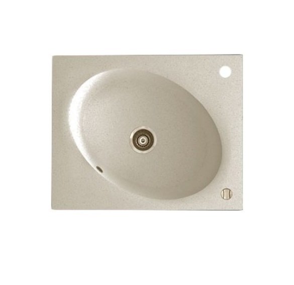 Мойка для кухни Marmorin Tono 1k 62,3х50 см искусственный камень Magranit песочный 430 103 007