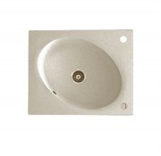 Мийка для кухні Marmorin Tono 1k 62,3х50 см штучний камінь Magranit пісочний 430 103 007