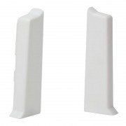 Заглушки ліва і права Salag NG62 ПВХ білий NG6D00