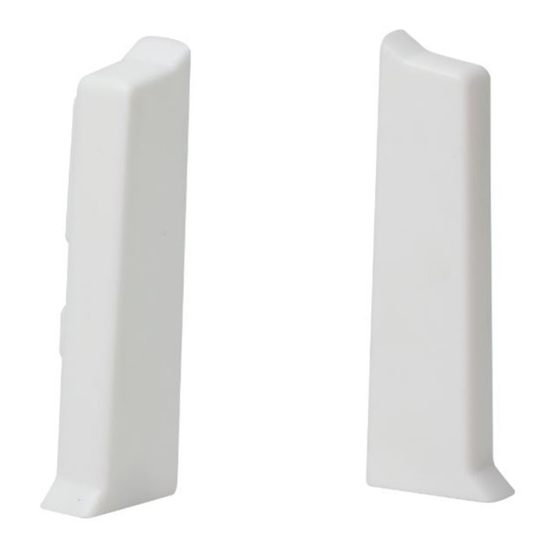 Заглушки ліва і права Salag NG62 ПВХ білий NG6D00