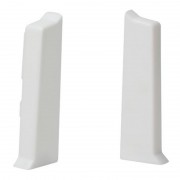 Заглушки ліва і права Salag NG62 ПВХ білий NG6D00