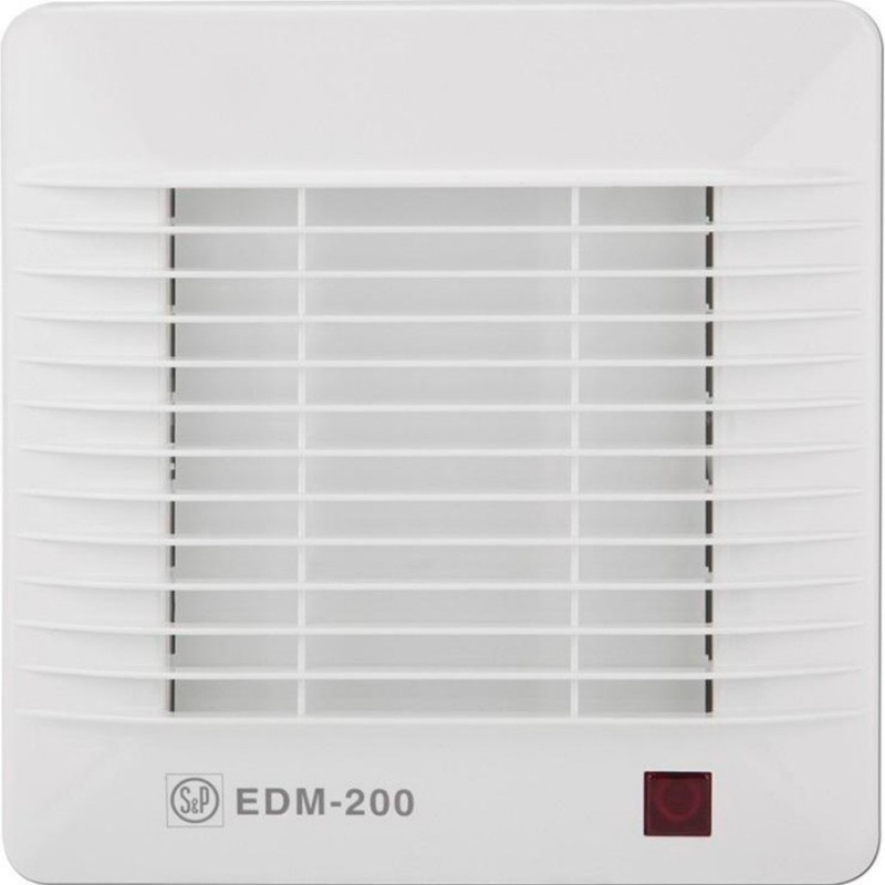 Побутовий вентилятор Soler & Palau EDM-200 C осьовий білий 5211552400