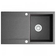 Мийка для кухні Marmorin Debra 1k 10 84х51 см штучний камінь Magranit сірий 436 113 003