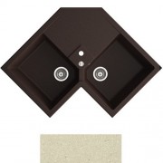 Мойка для кухни Marmorin Debra 2k 0,50 83х51 см искусственный камень Magranit сафари 436 213 001