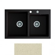 Мийка для кухні Marmorin Debra 2k 80х51 см штучний камінь Magranit сафарі 436 203 001