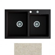 Мойка для кухни Marmorin Debra 2k 80х51 см искусственный камень Magranit песочный 436 203 007