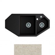 Мийка для кухні Marmorin Debra trapez 100х51 см штучний камінь Magranit пісочний  436 613 007