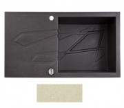 Мойка для кухни Marmorin Foorn I 1k 10 100х50 см искусственный камень Magranit сафари 450 113 001