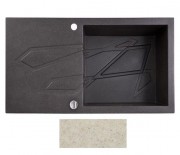 Мийка для кухні Marmorin Foorn I 1k 10 100х50 см штучний камінь Magranit пісочний 450 113 007