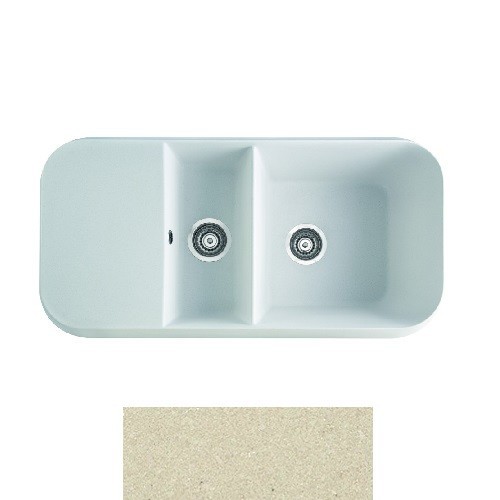 Мийка для кухні Marmorin Opal 1,5k 10 100х50 см штучний камінь Magranit сафарі 440 513 001