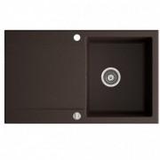 Мийка для кухні Marmorin Debra 1k 10 84х51 см штучний камінь Magranit коричневий 436 113 004