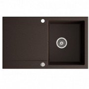 Мийка для кухні Marmorin Debra 1k 10 84х51 см штучний камінь Magranit коричневий 436 113 004