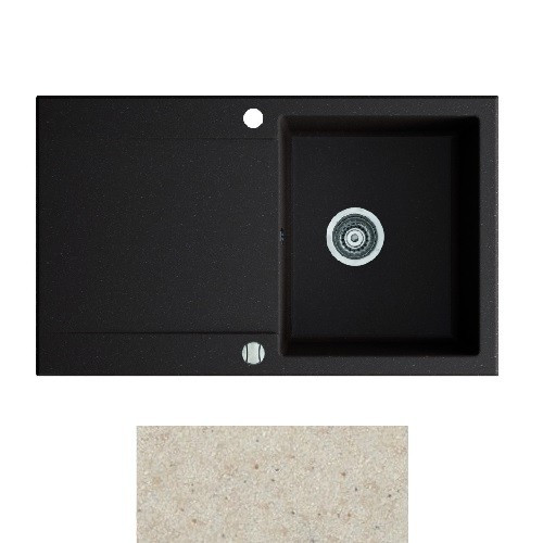 Мийка для кухні Marmorin Debra 1k 10 84х51 см штучний камінь Magranit пісочний 436 113 007