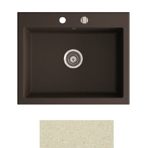 Мойка для кухни Marmorin Debra 1k 62х51 см искусственный камень Magranit сафари 436 103 001