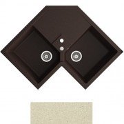 Мойка для кухни Marmorin Debra 2k 0,50 83х51 см искусственный камень Magranit сафари 436 213 001