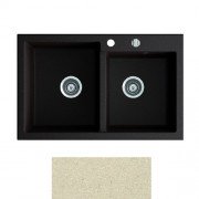 Мийка для кухні Marmorin Debra 2k 80х51 см штучний камінь Magranit сафарі 436 203 001