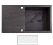 Мийка для кухні Marmorin Foorn I 1k 10 100х50 см штучний камінь Magranit білий 450 113 006