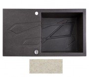 Мойка для кухни Marmorin Foorn I 1k 10 100х50 см искусственный камень Magranit песочный 450 113 007