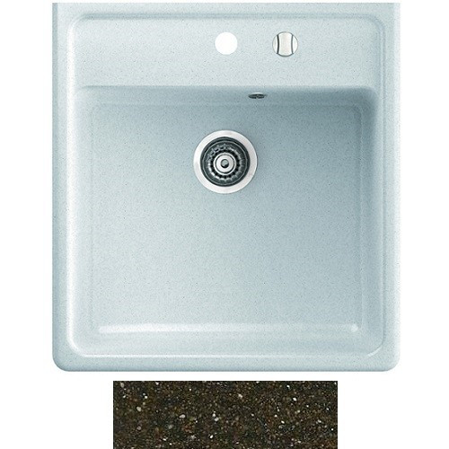 Мойка для кухни Marmorin Ewit 1k 59,5х63 см искусственный камень Magranit коричневый 515 103 004