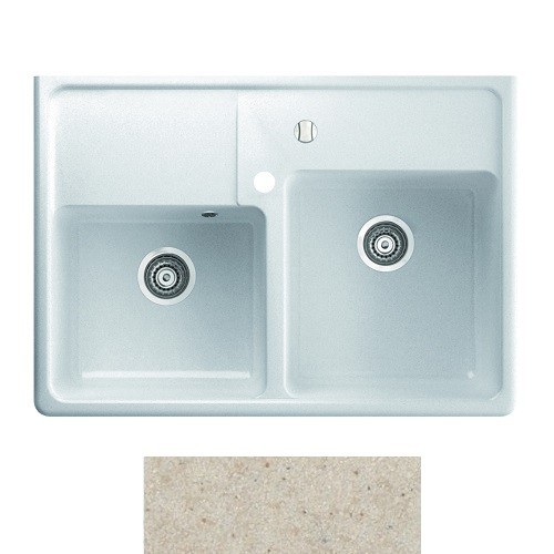 Мойка для кухни Marmorin Ewit 2k 89,5х63 см искусственный камень Magranit песочный 515 203 007