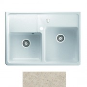 Мийка для кухні Marmorin Ewit 2k 89,5х63 см штучний камінь Magranit пісочний 515 203 007