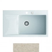 Мойка для кухни Marmorin Halit 1k 0,50 80х47 см искусственный камень Magranit песочный 520 113 007