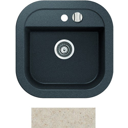 Мойка для кухни Marmorin Laver 1k 50х50 см искусственный камень Magranit песочный 510 103 007