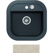 Мийка для кухні Marmorin Laver 1k 50х50 см штучний камінь Magranit пісочний 510 103 007