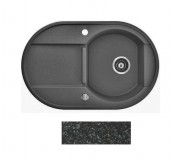 Мойка для кухни Marmorin Otago 1k 10 78х50 см искусственный камень Magranit черный 505 113 002