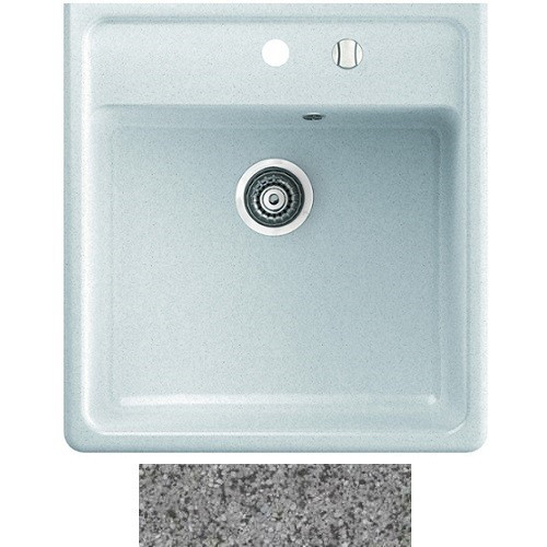 Мойка для кухни Marmorin Ewit 1k 59,5х63 см искусственный камень Magranit серый 515 103 003