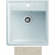 Мойка для кухни Marmorin Ewit 1k 59,5х63 см искусственный камень Magranit песочный 515 103 007