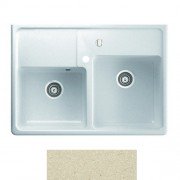 Мойка для кухни Marmorin Ewit 2k 89,5х63 см искусственный камень Magranit сафари 515 203 001