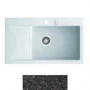 Мойка для кухни Marmorin Halit 1k 0,50 80х47 см искусственный камень Magranit черный 520 113 002