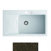 Мойка для кухни Marmorin Halit 1k 0,50 80х47 см искусственный камень Magranit коричневый 520 113 004