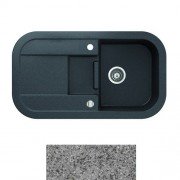 Мойка для кухни Marmorin Laver 1,5k 10 78х50 см искусственный камень Magranit серый 510 513 003