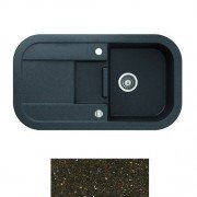 Мойка для кухни Marmorin Laver 1,5k 10 78х50 см искусственный камень Magranit коричневый 510 513 004