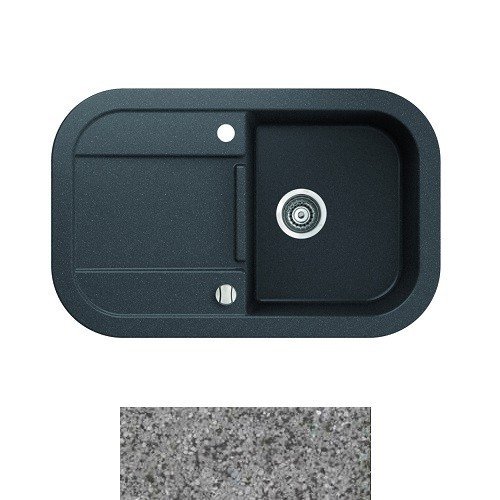 Мойка для кухни Marmorin Laver 1k 10 78х50 см искусственный камень Magranit серый 510 113 003