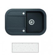 Мойка для кухни Marmorin Laver 1k 10 78х50 см искусственный камень Magranit белый 510 113 006