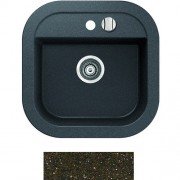 Мойка для кухни Marmorin Laver 1k 50х50 см искусственный камень Magranit коричневый 510 103 004