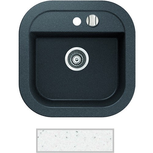 Мойка для кухни Marmorin Laver 1k 50х50 см искусственный камень Magranit белый 510 103 006