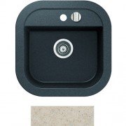 Мийка для кухні Marmorin Laver 1k 50х50 см штучний камінь Magranit пісочний 510 103 007