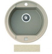 Мийка для кухні Marmorin Otago 1k Ø50 см штучний камінь Magranit сафарі 505 803 001