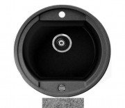 Мийка для кухні Marmorin Otago 1k Ø50 см штучний камінь Magranit сірий 505 803 003