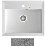 Мойка для кухни Marmorin Ivo 59,3х49,3 см искусственный камень Magranit серый 710 103 003