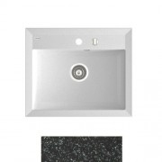 Мойка для кухни Marmorin Ivo 60х50 см искусственный камень Magranit черный 718 103 002