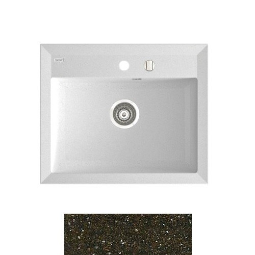 Мойка для кухни Marmorin Ivo 60х50 см искусственный камень Magranit коричневый 718 103 004