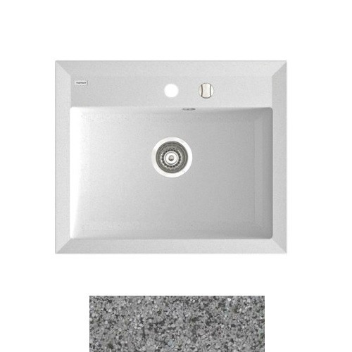 Мойка для кухни Marmorin Ivo 60х50 см искусственный камень Magranit серый 718 103 003