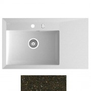 Мойка для кухни Marmorin Ivo 84,3х49,3 см искусственный камень Magranit коричневый 710 113 004