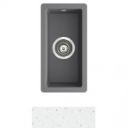 Мойка для кухни Marmorin Lando 0,5k 22х42 см искусственный камень Magranit белый 709 100 006