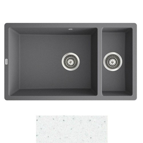 Мойка для кухни Marmorin Lando 1,5k 72х42 см искусственный камень Magranit белый 709 503 006